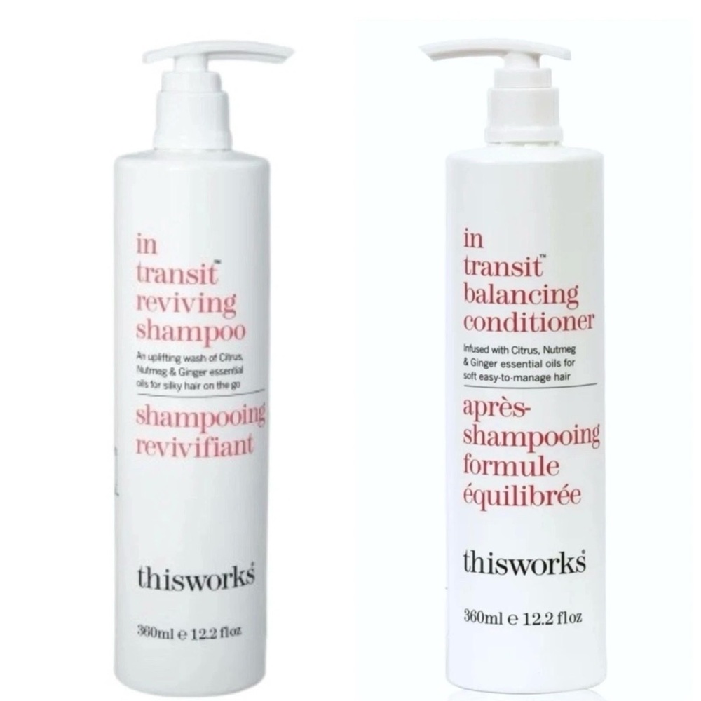 BRAND NEW Marriott ThisWorks Shampoo & Conditioner  Set 12.2oz in transit